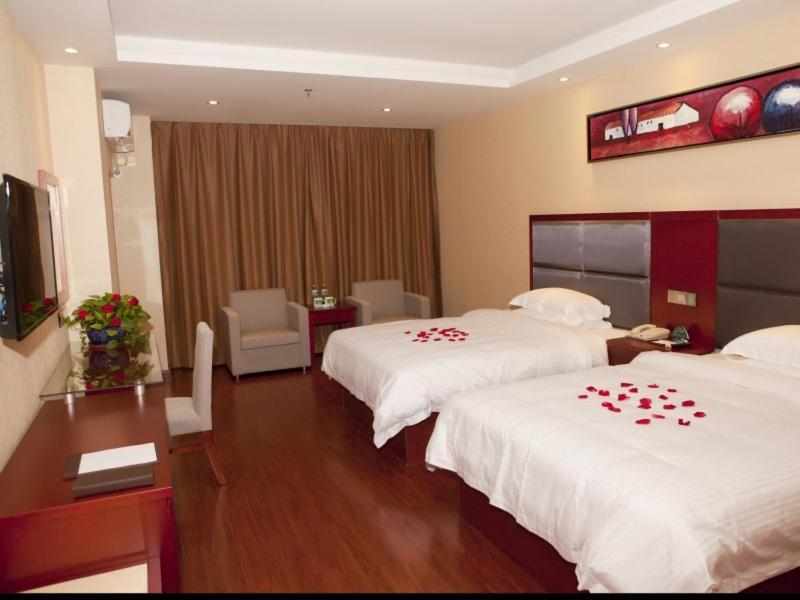 Greentree Inn Hainan Haikou Hainan College Of Vocation And Technique Jinniu Road Business Hotel Ngoại thất bức ảnh